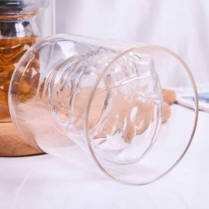 Tasse en <span class=keywords><strong>verre</strong></span> créative de haute qualité en forme d'étoile de la guerre noire, cadeau d'anniversaire, liqueur, whisky, bière - Product Image 5