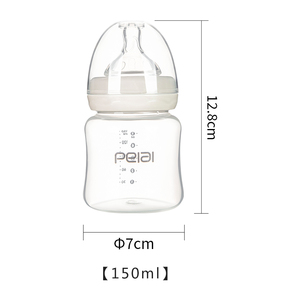 2025 Promoción Nuevo biberón anticólico con pezón natural, sin BPA, fácil de limpiar, esencial para la <span class=keywords><strong>lactancia</strong></span> <span class=keywords><strong>materna</strong></span> - Product Image 3