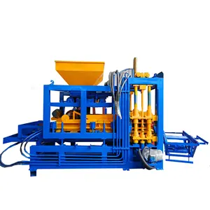 Máquina de moldeo de bloques hidráulica, máquina de bloques lego de enclavamiento superior e inferior con diseño de molde hacia abajo, para hacer bloques
