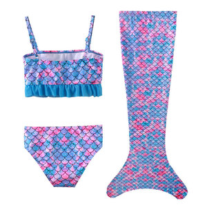 Traje <span class=keywords><strong>de</strong></span> Baño <span class=keywords><strong>de</strong></span> 3 Piezas para <span class=keywords><strong>Ni</strong></span>ñas, Bikini Infantil con Cola <span class=keywords><strong>de</strong></span> Sirena, Venta al Por Mayor - Product Image 2
