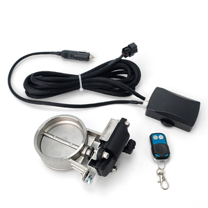 Kit Universale di Valvole di <span class=keywords><strong>Scarico</strong></span> Elettriche 12V con Telecomando per BMW - Product Image 3