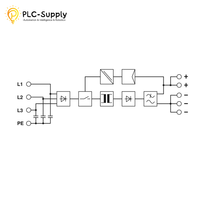 Alimentation à découpage triphasée TRIO-PS/3AC/24DC/40, module d'alimentation industriel sur rail DIN 3AC vers 24VDC 40A