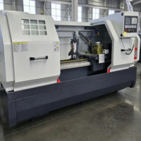 Torno Horizontal de Cama Plana CK6150, Torno de Metal de Alta Resistencia, 380V, Suministro Directo de Fábrica, Mercado Sudamericano, CE