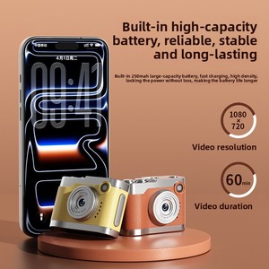 กล้องมินิเรโทร 1080P HD หน้าจอ HD กล้องดิจิตอลสำหรับเด็ก พร้อมฟังก์ชั่นบันทึกภาพ สำหรับเป็นของขวัญวันเกิดเด็ก - Product Image 4