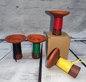 Accessori per narghilè in argilla rossa <span class=keywords><strong>con</strong></span> testa avvolta in ceramica - Product Image 2