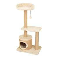 Arbre à chat moderne en sisal, griffoir écologique, meuble tour d'escalade pour chat, lit pour chat durable
