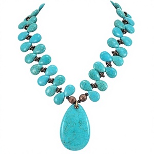 Women's Custom Fashion <b>Statement</b> <b>Necklaces</b> Pendants Beads Hot Selling Resin Colorful Jewelry Set for Girls' Party Wear Wholesale - Product Image 1