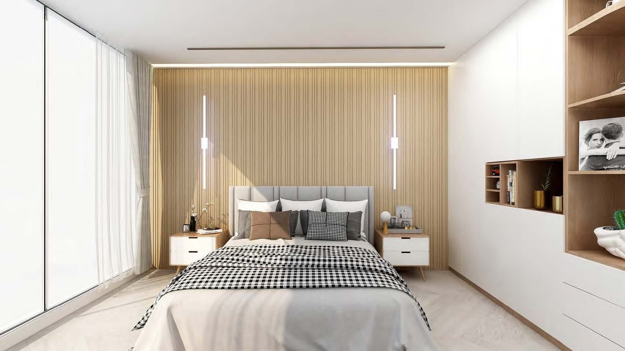 Waterproof Decoration PS Interior 3D Wood Wall Paneling Cornice Moulding