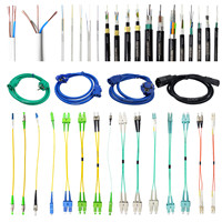 OEM ODM pabrik Simplex/dupleks 0.9mm konektor APC/UPC 1 M-5 m kabel Patch SC/LC/FC/ST OM2/OM3 LSZH PVC kabel serat optik kuncir