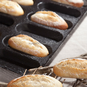Non-Stick, Durable & Easy Release <b>Silicone</b> <b>Baking</b> Mold Food-Grade <b>Silicone</b> Hot Dog Bun <b>Baking</b> Mold - Product Image 6
