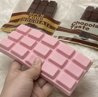 Jouets créatifs et amusants : Jouet à presser réaliste en forme de tablette de chocolat, jouet de décompression rebondissant, cadeaux pour fêtes, cadeau de Noël