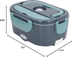 Portable Electric <b>Lunch</b> Box 220v/110v/12v/24v Food Heating, Elektrische Lunchbox - Product Image 5