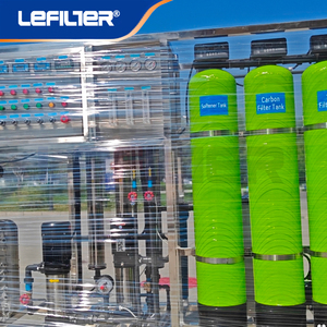 <span class=keywords><strong>Adoucisseur</strong></span> d'eau à haut débit 10m³/h, réservoir FRP 750x1900mm, réservoir de saumure 500L, réservoir de résine 500L DN50 pour le traitement de l'eau industrielle - Product Image 6