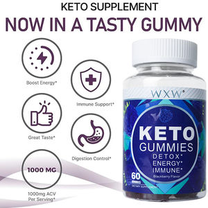 Gomitas <span class=keywords><strong>de</strong></span> Vinagre <span class=keywords><strong>de</strong></span> Sidra <span class=keywords><strong>de</strong></span> Manzana Listas para Enviar, Gomitas <span class=keywords><strong>de</strong></span> Mora para Bajar <span class=keywords><strong>de</strong></span> Peso con Vitaminas, Gomitas Keto para la Inmunidad y Desintoxicación - Product Image 3