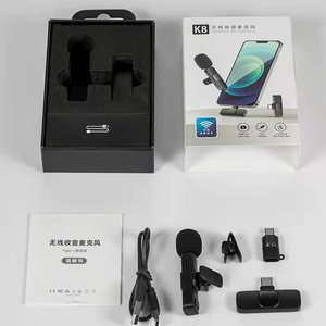 Wireless Lavalier <b>Microphone</b> Gaming Type-C PC <b>Microphone</b> <b>for</b> <b>Computer</b> Lapel Clip Professional - Product Image 5