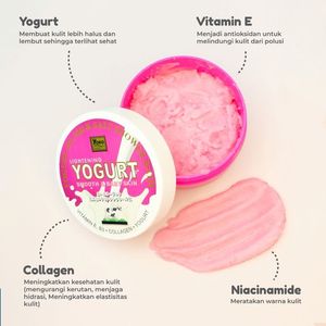Y604 Yoko Gold Yogurt Spa Milk Salt Shower Bath 380g. for Skin Lightening Enriched Vitamin E, Milk Protein and Yogurt Filtrate - Product Image 3