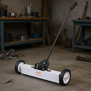 Barredora Magnética VCIOR de 24 Pulgadas con Ruedas y Mango Telescópico para Limpieza de Talleres - Product Image 2