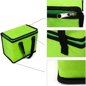 Caja térmica de almuerzo de helado no tejida aislada para entrega de alimentos, bolsa térmica suave, tela de aislamiento térmico para bolsas enfriadoras - Product Image 3