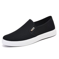 Nouvelles chaussures de skate pour hommes d'âge moyen et âgés, en toile, légères, confortables, respirantes, en coton, décontractées, tendance, chaussures de papa