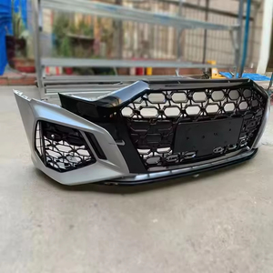 Paraurti Anteriore Stile RS3 e Kit Carrozzeria Sostitutivo S3 con Griglia a Nido d'Ape Nera Compatibile con Audi <span class=keywords><strong>A3</strong></span> S3 <span class=keywords><strong>8Y</strong></span> 2020-2024 - Product Image 3