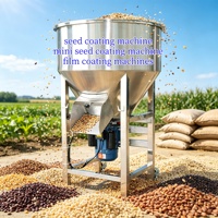 Machines de revêtement par film avec mélangeur d'alimentation et mélangeur spiral pour les usines de transformation agricole