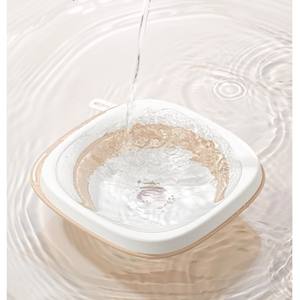 Pot en plastique de voyage Portable épaissi <span class=keywords><strong>pliable</strong></span> à suspendre pour dortoir ménage bébé visage et lavage des pieds produits de bain - Product Image 3