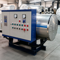 Caldera de Vapor Eléctrica Industrial Horizontal de 300kw, 500kw, 750kw, 1 Ton/H, 0.5 Ton/H, 500kg/h, 1000kg, con PLC Automático y Ahorro de Energía