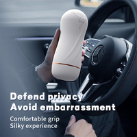 Masturbateur électrique automatique pour homme, style minimaliste, avec pince à gorge profonde vibrante, 10 fréquences de vibration, jouet sexuel