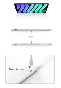 <span class=keywords><strong>Stylet</strong></span> actif pour tablette WENKU 010H avec logo personnalisé, en aluminium, rejet de la paume, détection d'inclinaison, pointe remplaçable pour iPad 2025 Gen - Product Image 2