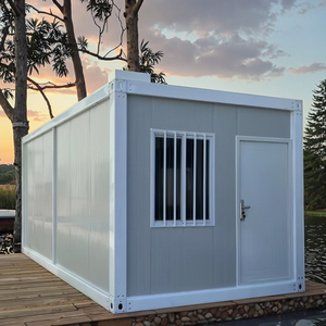 Vorgefertigtes 20-Fuß-Containerhaus Tiny House Isolierte Kabine für Wohnzimmer Schlafzimmer Küche Café Büro Gebäude Werkstatt - Product Image 1