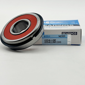 Original Rillen kugellager 6302 6303 6304LLUNR 6305 6201 6202 6203 gummi dichteter Lieferant Japan Lager - Product Image 3