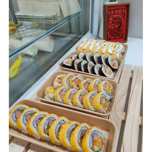 Machine de fabrication de sushis à rouler les Offre Spéciale Trancheuse commerciale de rouleaux de <span class=keywords><strong>sushi</strong></span> Machine à rouleaux de riz à <span class=keywords><strong>sushi</strong></span> Équipement de coupe - Product Image 6