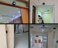 CNDINGTEK DC500 Système de surveillance à distance sans fil LoRaWAN People Counter Device Capteur de trafic Nbiot Compteur de personnes automatique