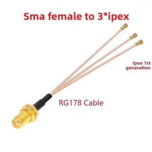 Cavo di Prolunga 001 <span class=keywords><strong>SMA</strong></span> 1-5, 1-4, 1-3, 1-2 per Antenna RF con Connettore <span class=keywords><strong>SMA</strong></span> Femmina - Product Image 3