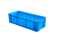NEXARA EU41028 Boîte logistique durable anti-chute Caisses solides en plastique PP empilables et emboîtables