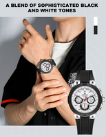 Montre chronographe pour homme NAVIFORCE officielle 6115, haute qualité, étanche 5ATM, style sport décontracté, design de marque privée