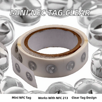Étiquette NFC RFID anti-métal comme étiquette RFID anti-métal / étiquette de sécurité / autocollant RFID pour la gestion des actifs de serveurs et de machines