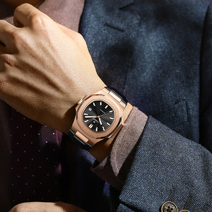 Reloj Tourbillon de Lujo Premium con Movimiento Mecánico de Acero Inoxidable, Diseño de Agujas Encantadoras, Resistente al Agua y con Funcionamiento Estable - Product Image 6