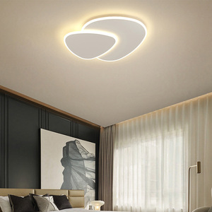 Lampu plafon LED kreatif kamar tidur Skandinavia lampu segitiga ruang tamu Modern untuk rumah - Product Image 1