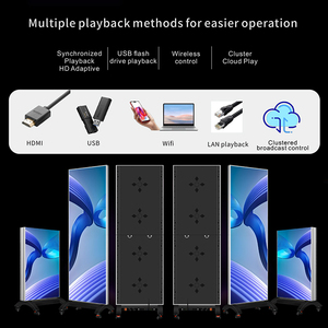 High Definition Portable Folding Led <b>Poster</b> Display Screen P2.5mm <b>Poster</b> Led Display Creative Multiple <b>Poster</b> Splicing Together - Product Image 2