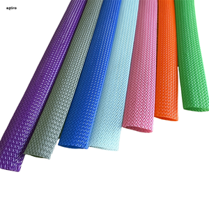 PET <strong>Self</strong> Closing Split <strong>Wrap</strong> Winding Cable Wire Harness Protection <strong>Braided</strong> <strong>Sleeve</strong> Flame <strong>Braided</strong> Expandable Cotton <strong>Sleeve</strong> - Product Image 4