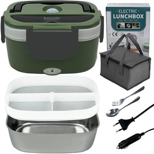 Boîte à lunch électrique 12V 24V 110V Portability Food Warmer Heater for Car/Truck/Home Electric Lunch Box for Car Truck - Product Image 2