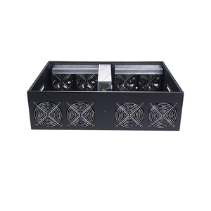 Venta caliente 8 GPU Server case conjunto completo 8 GPUs servidor GPU completo bajo ruido GPU cards case con fuente de alimentación para RTX3080 - Product Image 5