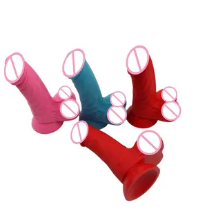 2020热卖软硅胶假阳具女性人造阴茎性玩具