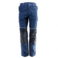 Pantalones de trabajo de lona Pantalones cargo con múltiples bolsillos Algodón y poliéster Servicio OEM Uniforme con logotipo personalizable