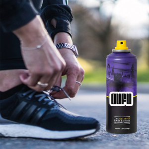 Spray protecteur <span class=keywords><strong>en</strong></span> daim imperméable hydrofuge pour chaussures bottes baskets avec résistance aux taches et à la saleté formule professionnelle - Product Image 1