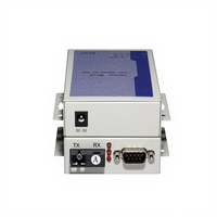 Transceptores de Fibra Óptica Industriales Bidireccionales RS232 Monomodo de 20 km SC/FC, Extensor de Módem de Fibra Óptica