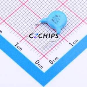 ตัวเก็บประจุนิรภัย G08F2E222MA5B0S0N0 แบบ Through hole (THT), ระยะขา P=7.5 มม. 2.2nF 20% 250V Y2 - Product Image 1