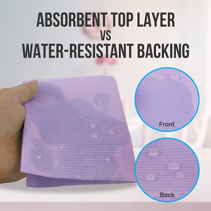 Bavoirs dentaires 2 plis trè<span class=keywords><strong>s</strong></span> absorbants d'eau Consommables médicaux pour ongles de beauté pour soins dentaires - Product Image 5