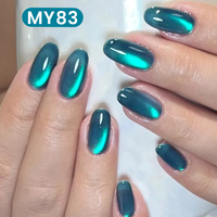 BORN PRETTY Vernis Gel Œil de Chat Automne Hiver Couleur Ambre Rouge Brun Effet Perles de Verre Personnalisables Votre Logo
